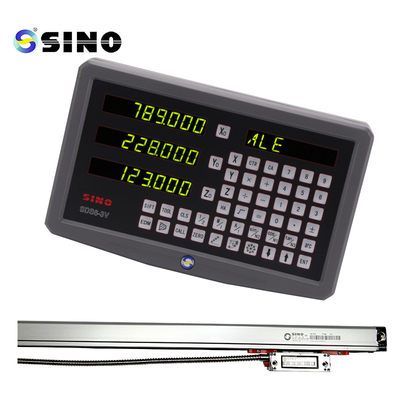 5um 3 Axis Digital Readout DRO SDS6-3V 5micron লিনিয়ার এনকোডার KA300 গ্লাস স্কেল রুলার
