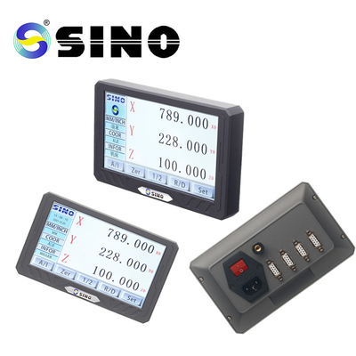 SINO SDS200S LCD টাচ স্ক্রিন ডিজিটাল রিডআউট কিট DRO লিনিয়ার স্কেল ডিসপ্লে কাউন্টার