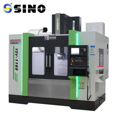 SINO YSV-1160 3 Axis Cnc মিলিং মেশিন কিট মেটাল DDS ট্রান্সমিশন টাইপের জন্য