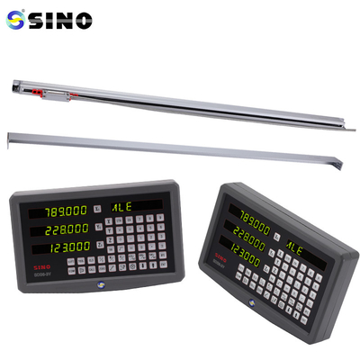 2/3 অক্ষ ডিজিটাল রিডিং লিনিয়ার স্কেল SINO SDS6-3V KA600-1300mm DRO ডিসপ্লে 5um