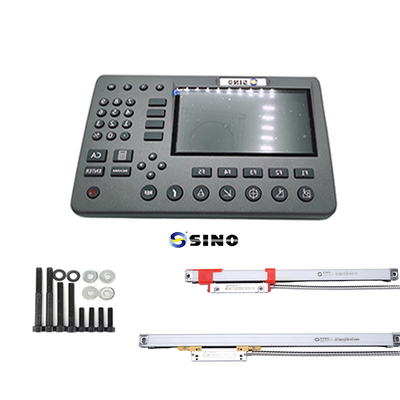 SDS 200 ডিজিটাল রিডিং 240V ধাতু 2 অক্ষ DRO সঙ্গে মাল্টি ভাষা জন্য গ্রিলিং মেশিন