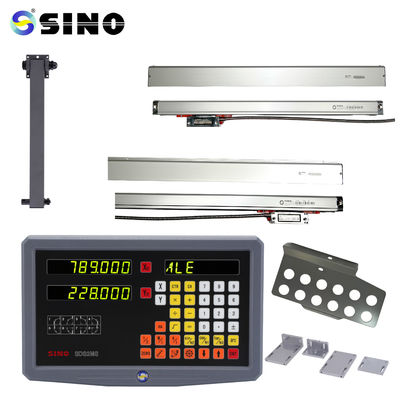 ধাতু প্রক্রিয়াকরণ SDS2MS DRO সাধারণ দ্বি-অক্ষ ডিজিটাল রিডিং ডিসপ্লে নির্ভুলতার জন্য