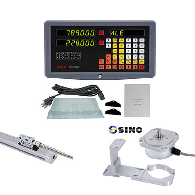 সিনো ২-অক্ষ অপটিক্যাল ডিসপ্লে রিডআউট উইথ লিনিয়ার এনকোডার, দৈর্ঘ্য ৭০-১০২০মিমি, মিলিং মেশিন, লেদ, বোরিং মেশিনের জন্য