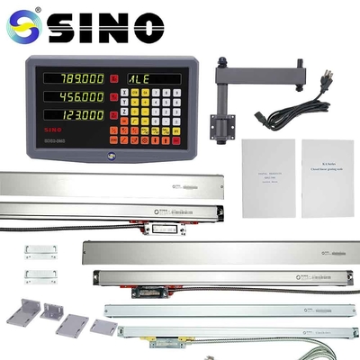 ব্রিজপোর্ট মিল রেজোলিউশনের জন্য SINO TTL 3 Axis Digital Readout DRO 0.005mm