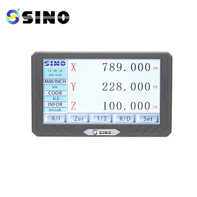 SINO 200S মিলিং মেশিন ডিজিটাল রিডআউট কিটস DRO অপটিক্যাল সেন্সর লিনিয়ার স্কেল সিস্টেম