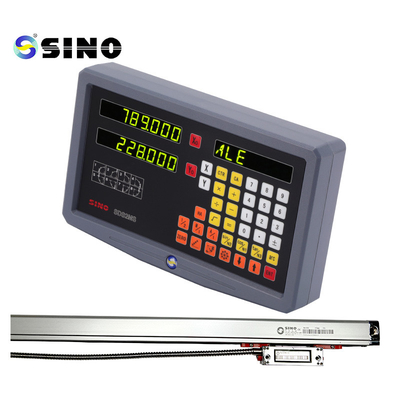 SINO SDS2MS 2 অক্ষ ডিজিটাল রিডিং LED স্ক্রিন সঙ্গে টার্ন জন্য, মাল্টিফাংশনাল DRO পরিমাপ সিস্টেম