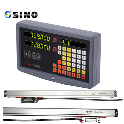 SINO SDS2MS 2 অক্ষ অপটিক্যাল এঙ্গেল এনকোডার দৈর্ঘ্য 7-102 সেমি ফ্রিজিং / ফ্রিজিং / মিলিং মেশিনের জন্য