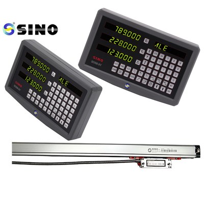 5um 3 অক্ষ ডিজিটাল রিডআউট DRO SDS6-3V 5micron লিনিয়ার এনকোডার সহ TTL গ্লাস স্কেল রুলার