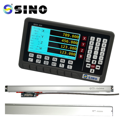 SINO SDS5-4VA DRO 4 অক্ষ ডিজিটাল রিডাউট সিস্টেম মিল টার্ন জন্য পরিমাপ মেশিন CNC