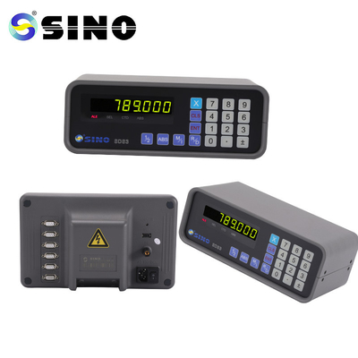 SINO SDS6-2V ম্যাগনেটিক স্কেল DRO কিট 3 অক্ষ গ্লাস লিনিয়ার অপটিক্যাল এনকোডার মিলিং মেশিন