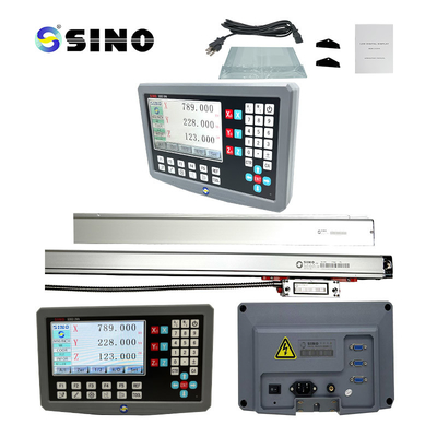 0.5um রেজোলিউশন DRO 3 অক্ষ ডিজিটাল রিডাউট মিটার SDS2-3VA RS422 সংকেত
