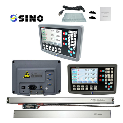 0.5um রেজোলিউশন DRO 3 অক্ষ ডিজিটাল রিডাউট মিটার SDS2-3VA RS422 সংকেত