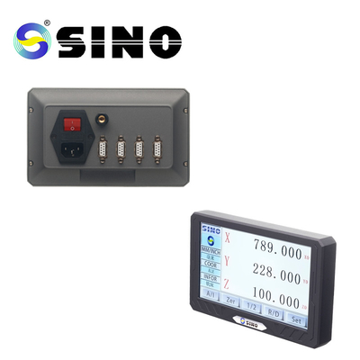 তিন অক্ষের ডিজিটাল এলসিডি রিডাউট ডিসপ্লে SINO SDS200S লিনিয়ার অপটিক্যাল এনকোডার