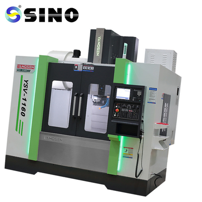 SINO YSV-1160 3 Axis Cnc মিলিং মেশিন কিট মেটাল DDS ট্রান্সমিশন টাইপের জন্য