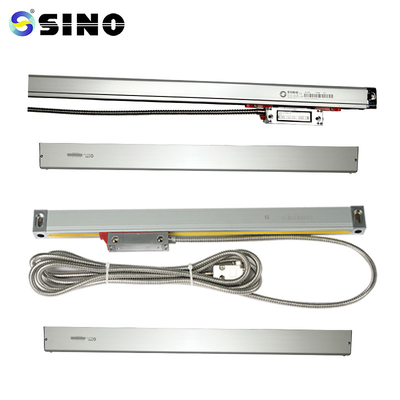 SINO KA-500 DRO লিনিয়ার স্কেল 5um লেদ স্লিম গ্রেটিং রুলার অপটিক্যাল এনকোডার TTL RS442