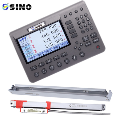 SDS200 DRO SINO 4-Axis Digital Read-out System with Metal LCD and Linear Encoder Kit for Milling Machines (ফ্রিলিং মেশিনের জন্য ধাতব এলসিডি এবং রৈখিক এনকোডার কিট সহ DRO SINO 4-অক্ষ ডিজিটাল রিডআউট সিস্টেম)