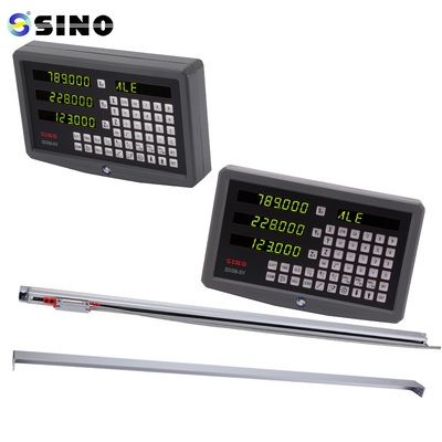 2/3 অক্ষ ডিজিটাল রিডিং লিনিয়ার স্কেল SINO SDS6-3V KA600-1300mm DRO ডিসপ্লে 5um