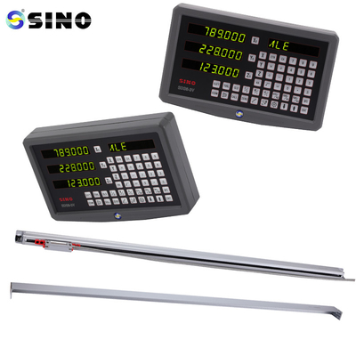 SINO KA600-1000mm অপটিক্যাল লিনিয়ার এনকোডার উচ্চ নির্ভুলতা গ্রিটিং লিনিয়ার গ্লাস স্কেল 5um 1um 0.5um