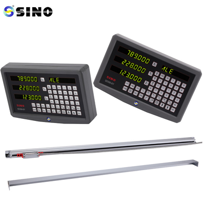 SINO KA600-1300mm সঙ্গে SDS6-3V 2/3 অক্ষ 5um ডিজিটাল রিডাউট লিনিয়ার স্কেল জন্য টার্ন মিলিং মেশিন