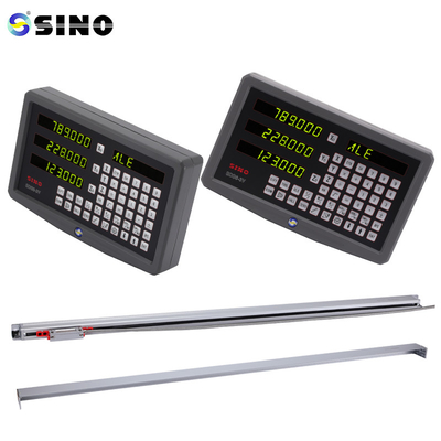 SINO KA600-1100mm অপটিক্যাল এনকোডার SDS6-3V ডিজিটাল রিডাউট সিস্টেম উচ্চ নির্ভুলতা গ্রিটিং লিনিয়ার গ্লাস স্কেল