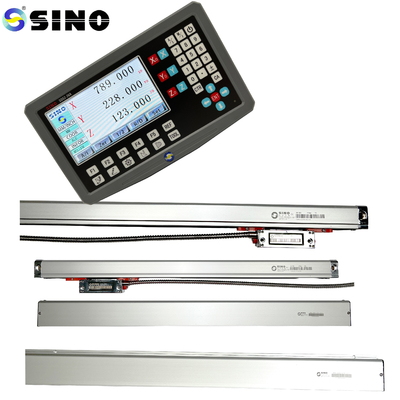 SINO SDS2-3VA DRO 3 অক্ষ ডিজিটাল রিডাউট সিস্টেম মিল টার্ন জন্য পরিমাপ মেশিন CNC