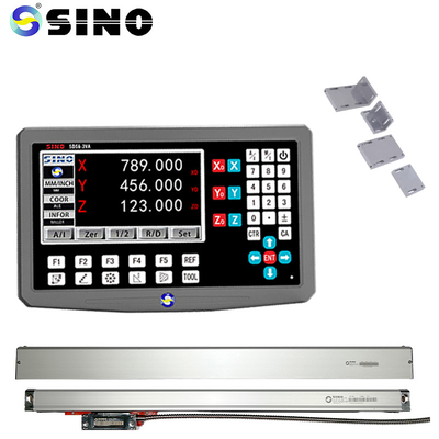 SINO SDS6-3VA 3 অক্ষ ডিজিটাল রিডাউট সিস্টেম উচ্চ নির্ভুলতা অপটিক্যাল ডিজিটাল লিনিয়ার স্কেল