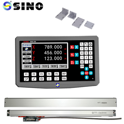 SINO SDS6-3VA 3 অক্ষ ডিজিটাল রিডাউট সিস্টেম উচ্চ নির্ভুলতা অপটিক্যাল ডিজিটাল লিনিয়ার স্কেল