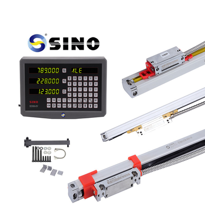 গ্লাস স্কেল রুলার KA300 5um 3 অক্ষ ডিজিটাল রিডাউট DRO SDS6-3V, 5 মাইক্রন লিনিয়ার এনকোডার