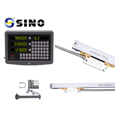 SINO 3 অক্ষ SDS6-3V কিট ডিজিটাল রিডাউট সিস্টেম DRO সঙ্গে RS232-C আউটপুট লিনিয়ার এনকোডার জন্য টার্ন