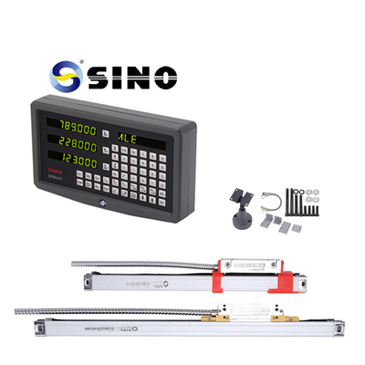 SINO DRO SDS6-3V 3 অক্ষ ডিজিটাল রিডআউট সিস্টেম টটল লিনিয়ার এনকোডার রুলার সহ টার্ন ফ্রিজিং মেশিনের জন্য
