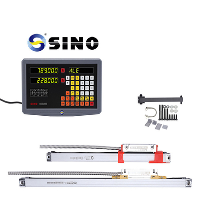 SINO SDS2MS 2 অক্ষ ডিজিটাল রিডিং LED স্ক্রিন সঙ্গে টার্ন জন্য, মাল্টিফাংশনাল DRO পরিমাপ সিস্টেম