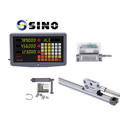 লেদ মেশিনের জন্য SINO SDS2-3MS Ditron 3 Axis Dro Digital Readout Dro লিনিয়ার স্কেল