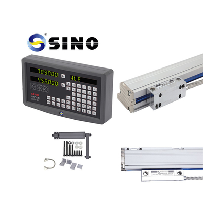 SINO SDS6-2V 2-Axis Dro ডিজিটাল রিডাউট ডিসপ্লে লিনিয়ার স্কেল এনকোডার ফ্রিজিং মেশিন