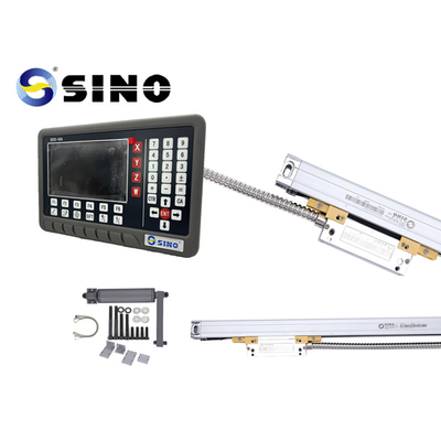 4-অক্ষ SINO SDS5-4VA ডিজিটাল রিডিং ডিসপ্লে এবং KA লিনিয়ার গ্লাস গ্রেটিং রুলার সমর্থন করে