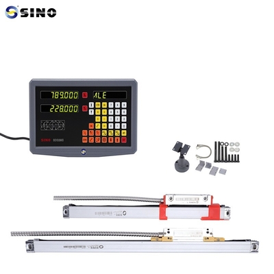 SINO SDS2MS 2 অক্ষ অপটিক্যাল এঙ্গেল এনকোডার দৈর্ঘ্য 7-102 সেমি ফ্রিজিং / ফ্রিজিং / মিলিং মেশিনের জন্য