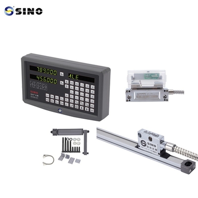 2 অক্ষ ডিজিটাল রিডিং SINO SDS6-2V DRO ধাতু LED কিট সঙ্গে ফ্রিজিং মেশিনের জন্য দুটি রৈখিক শাসক