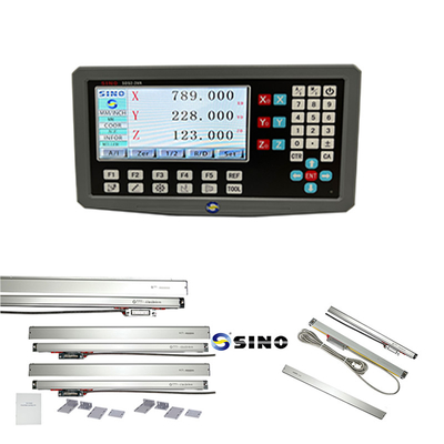 SINO SDS2-3VA LCD DRO 3-Axis Digital Readout System For Boring, And Milling With Encoder (সিনো এসডিএস২-৩ভিএ এলসিডি ডিআরও ৩-অক্ষ ডিজিটাল রিডাউট সিস্টেম)