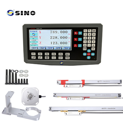 SINO SDS2-3VA LCD DRO 3-Axis Digital Readout System For Boring, And Milling With Encoder (সিনো এসডিএস২-৩ভিএ এলসিডি ডিআরও ৩-অক্ষ ডিজিটাল রিডাউট সিস্টেম)