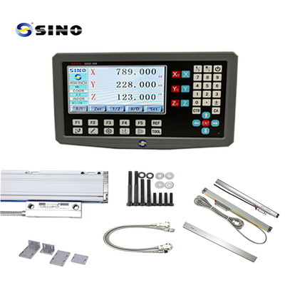 SINO SDS2-3VA 3-অক্ষ ডিজিটাল রিডাউট সিস্টেম KA300-70mm লিনিয়ার স্কেল অপটিক্যাল এনকোডার সহ