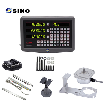 SINO SDS6-3VA 3 অক্ষ ডিজিটাল রিডআউট ক্লাস লিনিয়ার এনকোডার 0.005 মিমি রেজোলিউশন TTL ইনপুট সহ