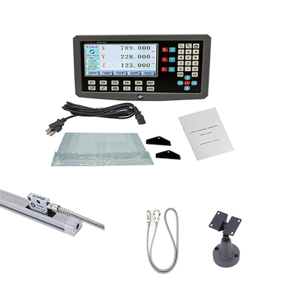 SINO SDS2-3VA 2 Axis RS422 For Lathe Machine DRO লিনিয়ার এনকোডার সহ ডিজিটাল রিডআউট সিগন্যাল