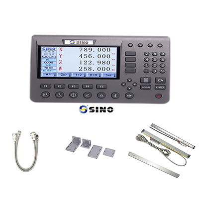 SINO SDS 200 ডিজিটাল রিডিং 240V মেটাল 2 অক্ষ ডিজিটাল রিডিং DRO ফ্রিজিং মেশিনের জন্য