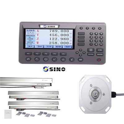 SINO SDS 200 ডিজিটাল রিডিং 240V মেটাল 2 অক্ষ ডিজিটাল রিডিং DRO ফ্রিজিং মেশিনের জন্য