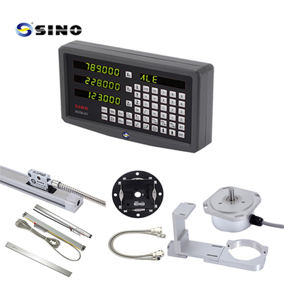 SINO SDS6-3V 3 অক্ষ ডিজিটাল রিডাউট ধাতু LED ফ্রিজিং মেশিন DRO সিস্টেমের জন্য রৈখিক এনকোডার সঙ্গে