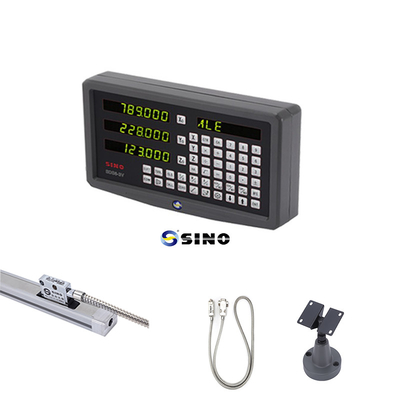 SINO SDS6-3V 3 অক্ষ ডিজিটাল রিডাউট ধাতু LED ফ্রিজিং মেশিন DRO সিস্টেমের জন্য রৈখিক এনকোডার সঙ্গে