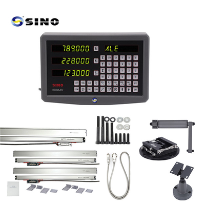 3 অক্ষ SINO SDS6-3VE LED DRO, EIA-422-A সিগন্যাল ডিজিটাল রিডাউট কিট সহ EDM মেশিনের জন্য বহুমুখী