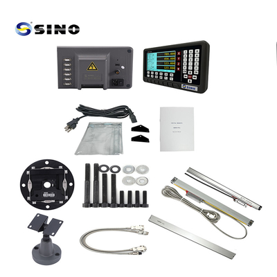 SINO SDS5-4VA ডিজিটাল ডিসপ্লে রিডিং মিটার 4 অক্ষের সাথে এলসিডি স্ক্রিন সাধারণ রিডিংস টার্ন ফ্রিজিংয়ের জন্য