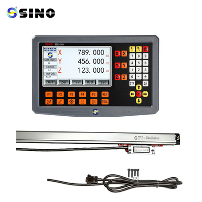5 মাইক্রন ড্রিলিং মেশিন DRO সঙ্গে 2 অক্ষ এবং 100V-240V TFT ডিসপ্লে রেজোলিউশন