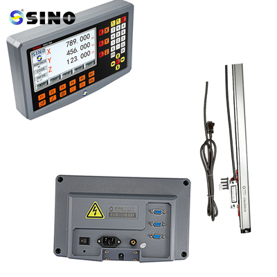 3M গ্রিটিং রুলারগুলির জন্য SINO SDS2-3VA ডিজিটাল রিডাউট ম্যানুয়াল টিএফটি লার্জ 2 অক্ষ ডিআরও কিট