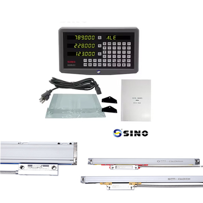 3 অক্ষ DRO কিট SINO SDS6-3V লিনিয়ার স্কেল TTL সিগন্যাল আউটপুট সহ ডিজিটাল রিডাউট সিস্টেম